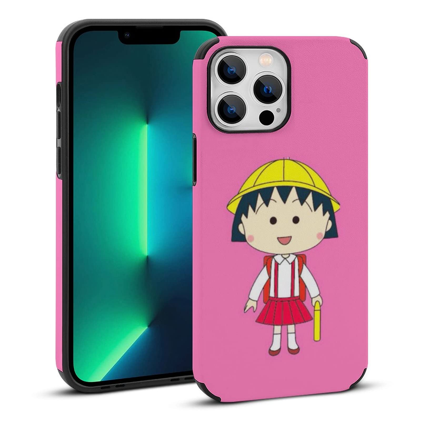 Amazon.co.jp: ちびまる子ちゃん耐衝撃性携帯電話ケースTPU